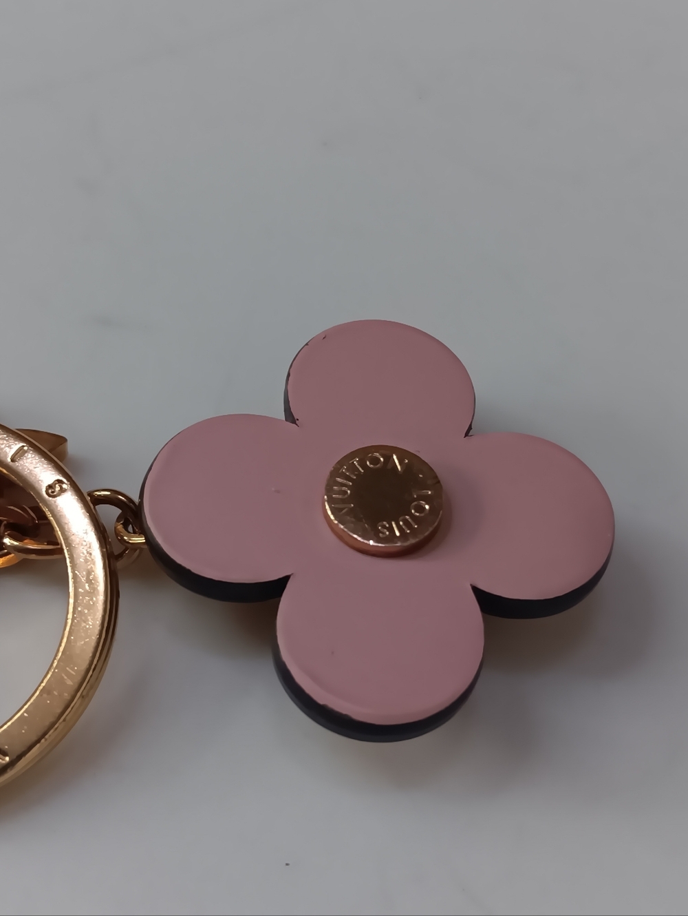 Louis Vuitton Blooming Flowers BB Bag Charm Key Holder Pink Monogram ✨ Box - Picture 8 of 14